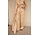 EMILE pantalon en lin camel