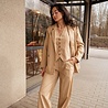 EMILE blazer en lin camel EMILE blazer en lin camel