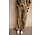 EMILE pantalon en lin kaki