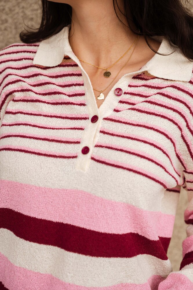 LALY pull bordeaux LALY pull bordeaux