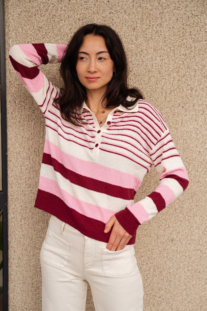 LALY pull bordeaux LALY pull bordeaux