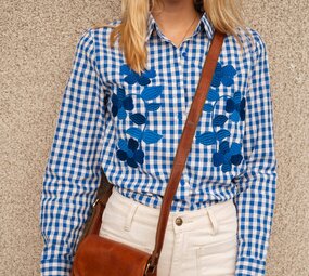 ALBANE chemise bleu