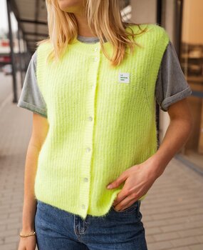 GLORIE gilet jaune fluo