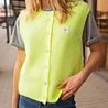 AMERICAN VINTAGE  GLORIE gilet jaune fluo