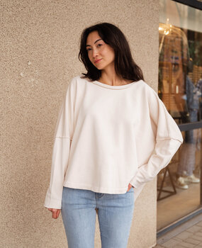 ROSARIA sweat crème ROSARIA sweat crème