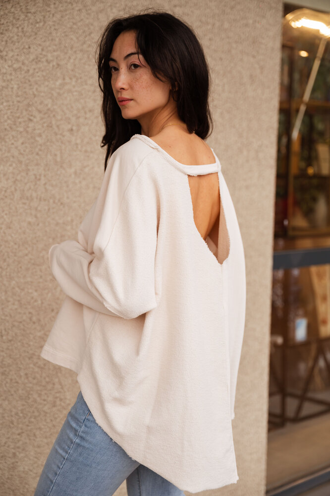 ROSARIA sweat crème ROSARIA sweat crème