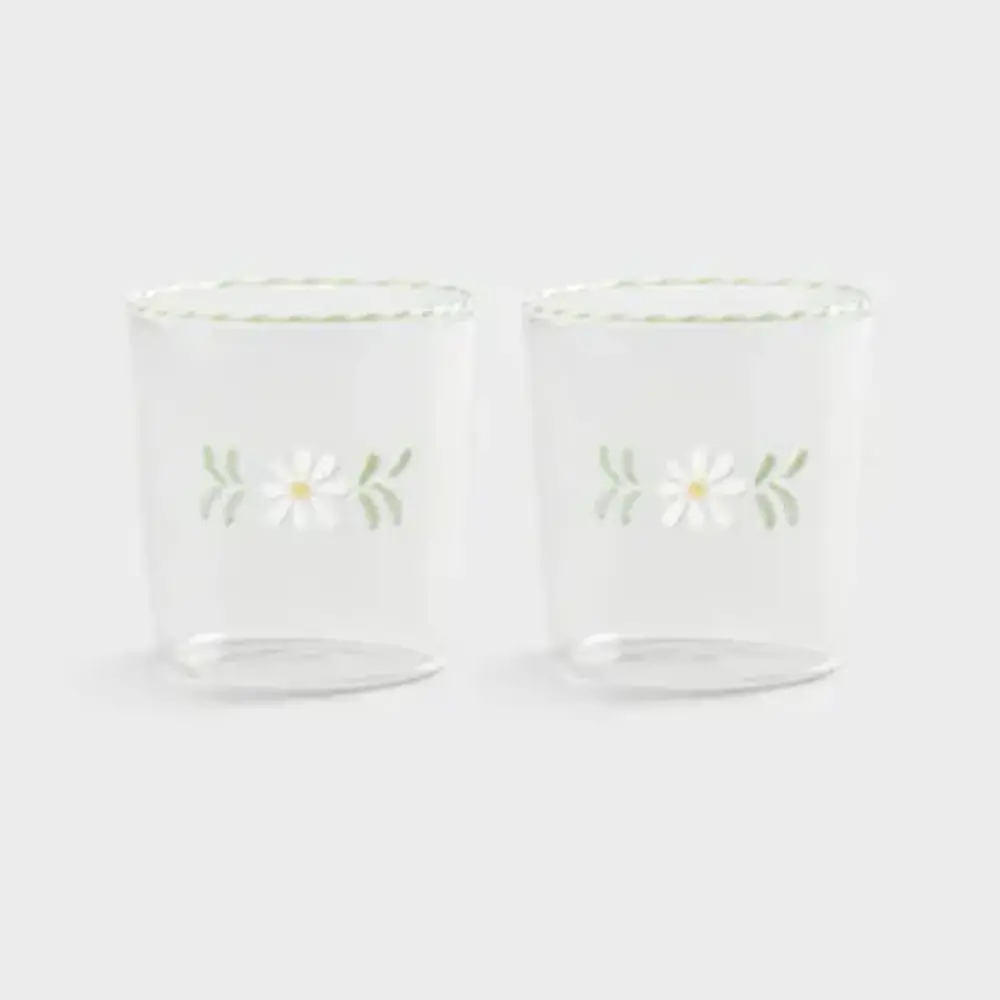 FLORA set de 2 verres à eau FLORA set de 2 verres à eau