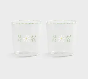 FLORA set de 2 verres à eau