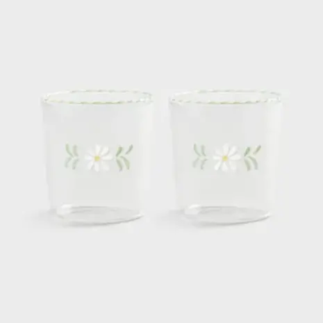 FLORA set de 2 verres à eau FLORA set de 2 verres à eau