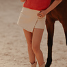 JADENE jupe short beige JADENE jupe short beige