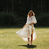 ALBA longue jupe beige ALBA longue jupe beige