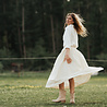 ALBA longue jupe beige ALBA longue jupe beige