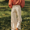 PAULINE jean crème ankle wide PAULINE jean crème ankle wide