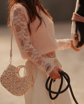 LIV blouse manches longues rose