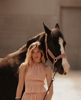 AMAIA top dos nu rose