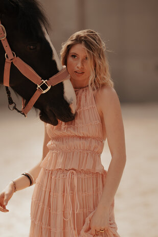 AMAIA top dos nu rose