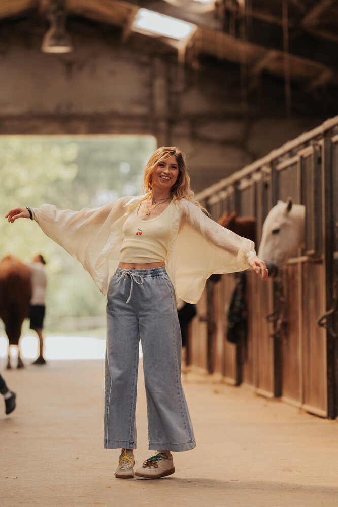 LILOU pantalon denim LILOU pantalon denim