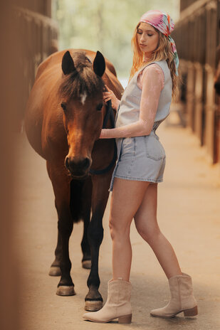 LORRY jupe short denim