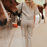 YSALIS pantalon a rayures YSALIS pantalon a rayures