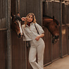 YSALIS pantalon a rayures YSALIS pantalon a rayures