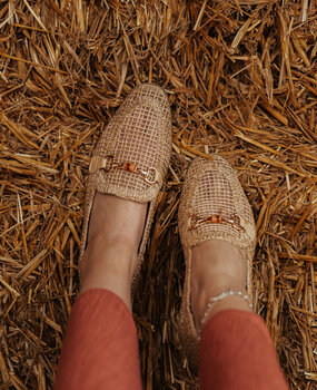 MONTI mocassins beige