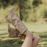 BOHO bottes kaki BOHO bottes kaki