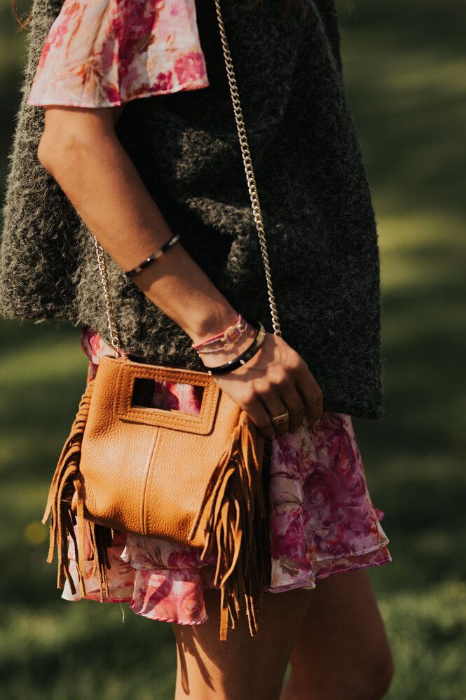 NIEVE petit sac bandoulière camel NIEVE petit sac bandoulière camel