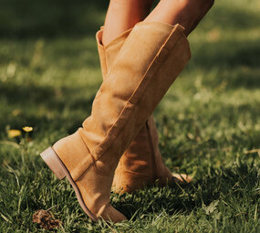 STEFANNE bottes camel