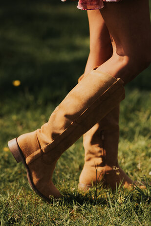 STEFANNE bottes camel STEFANNE bottes camel