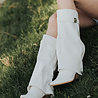 DESPINA bottes à talons blanches DESPINA bottes à talons blanches