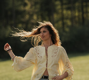 MANEL blouse manche longue
