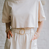 LINE t-shirt beige LINE t-shirt beige