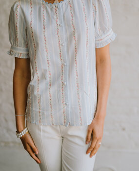 VIOLA chemise bleu ciel