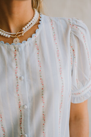 VIOLA chemise bleu ciel