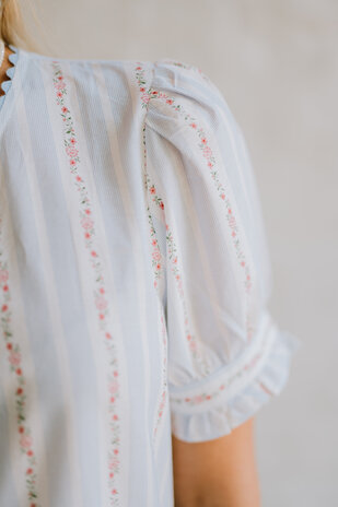 VIOLA chemise bleu ciel