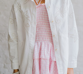 DOLORES veste blanc