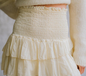 NOLWEN short jupe jaune