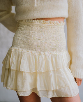 NOLWEN short jupe jaune