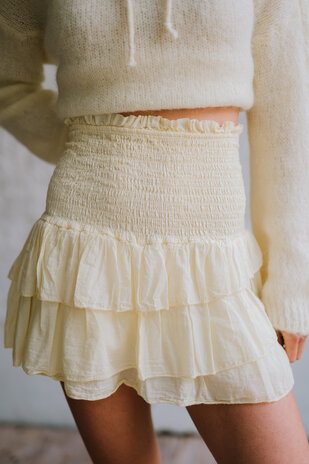 NOLWEN short jupe jaune