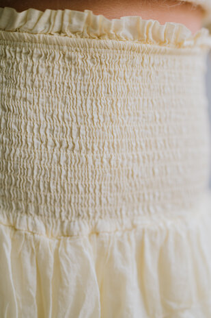 NOLWEN short jupe jaune