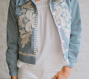 SOLEVIA veste bleu