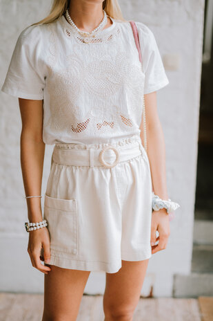 CLAIRE blouse blanche