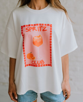 SPRITZ t-shirt blanc