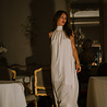 HALIMA longue robe écru HALIMA longue robe écru