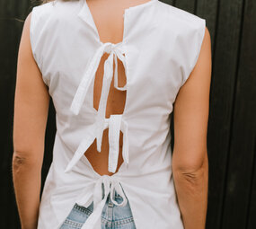 SORENA blouse blanc