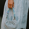 ELORE sac en daim bleu jean ELORE sac en daim bleu jean