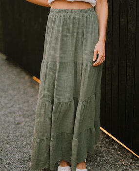 ROSA longue jupe kaki