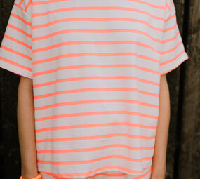 ROSELLA t-shirt fuchsia/blanc