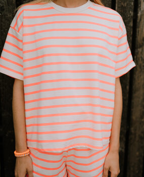 ROSELLA t-shirt fuchsia/blanc