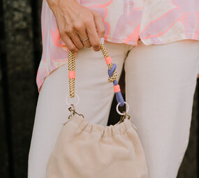 ELORE sac en daim beige